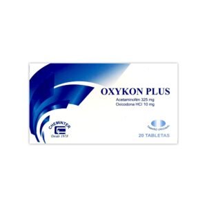 OXYKON PLUS 325MG/10MG X 20 TABLETAS