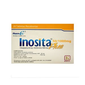 INOSITA PLUS 50/1000MG X 28 TABLETAS