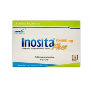 INOSITA PLUS 50/500 MG X 28 TABLETAS