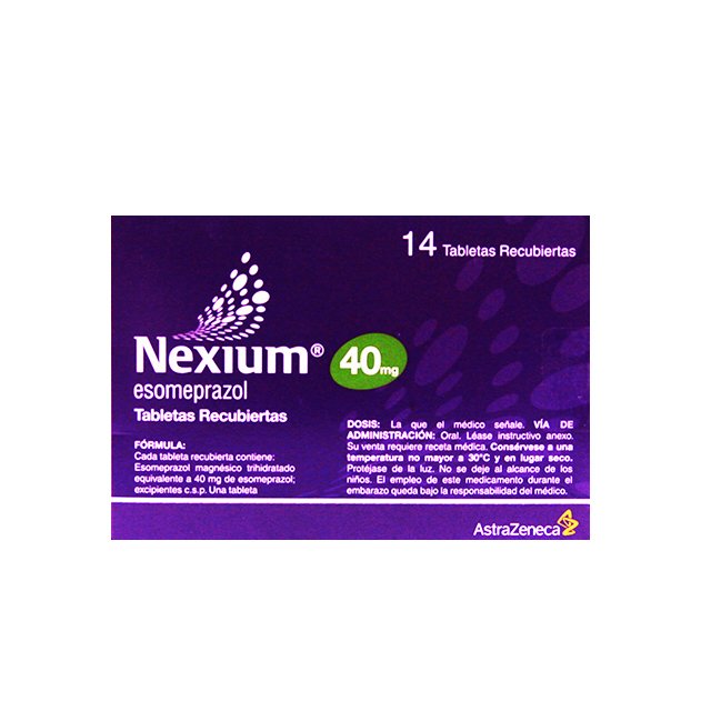 NEXIUM 40 MG X 14 TABLETAS RECUBIERTAS