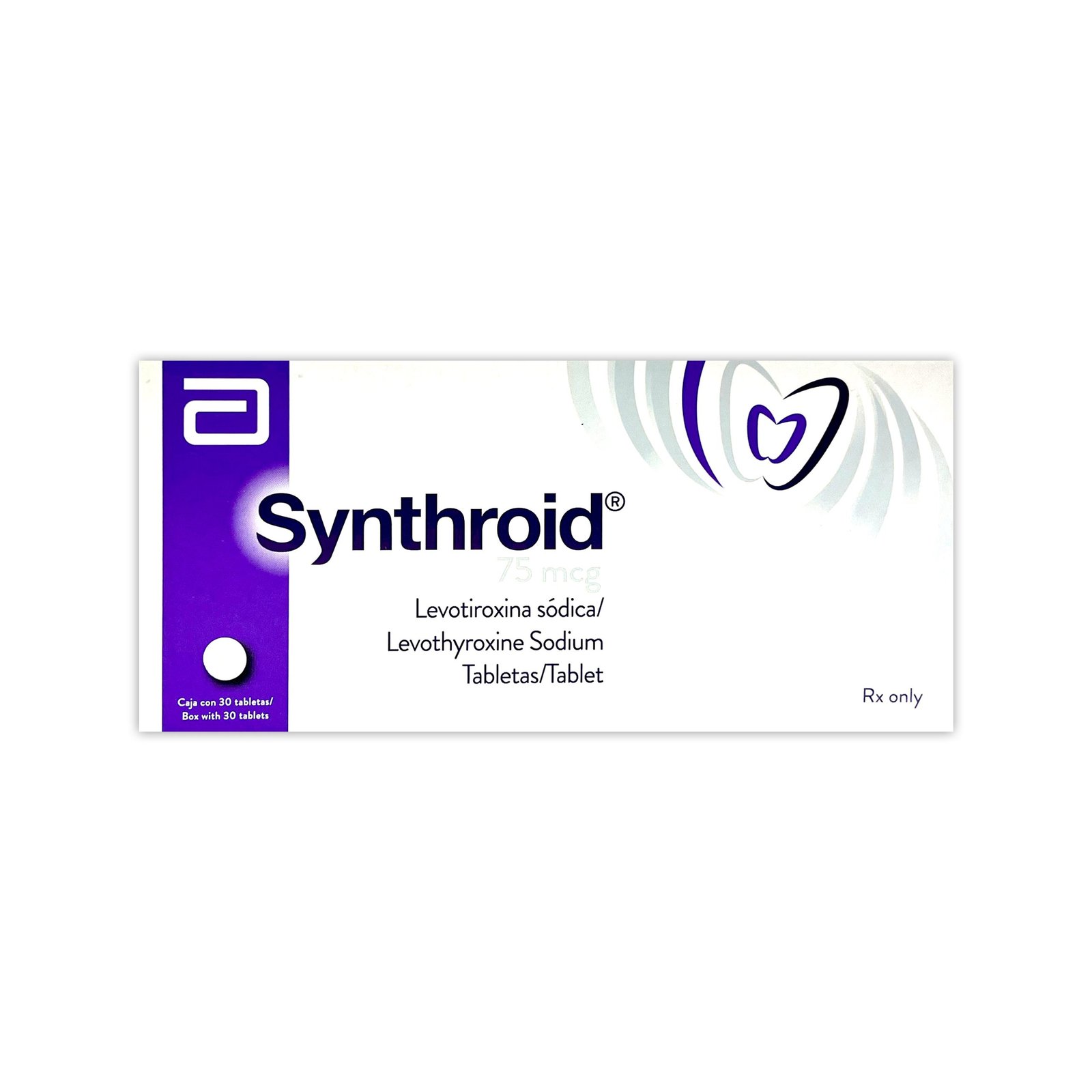 SYNTHROID 75 MCG. X 30 TAB,